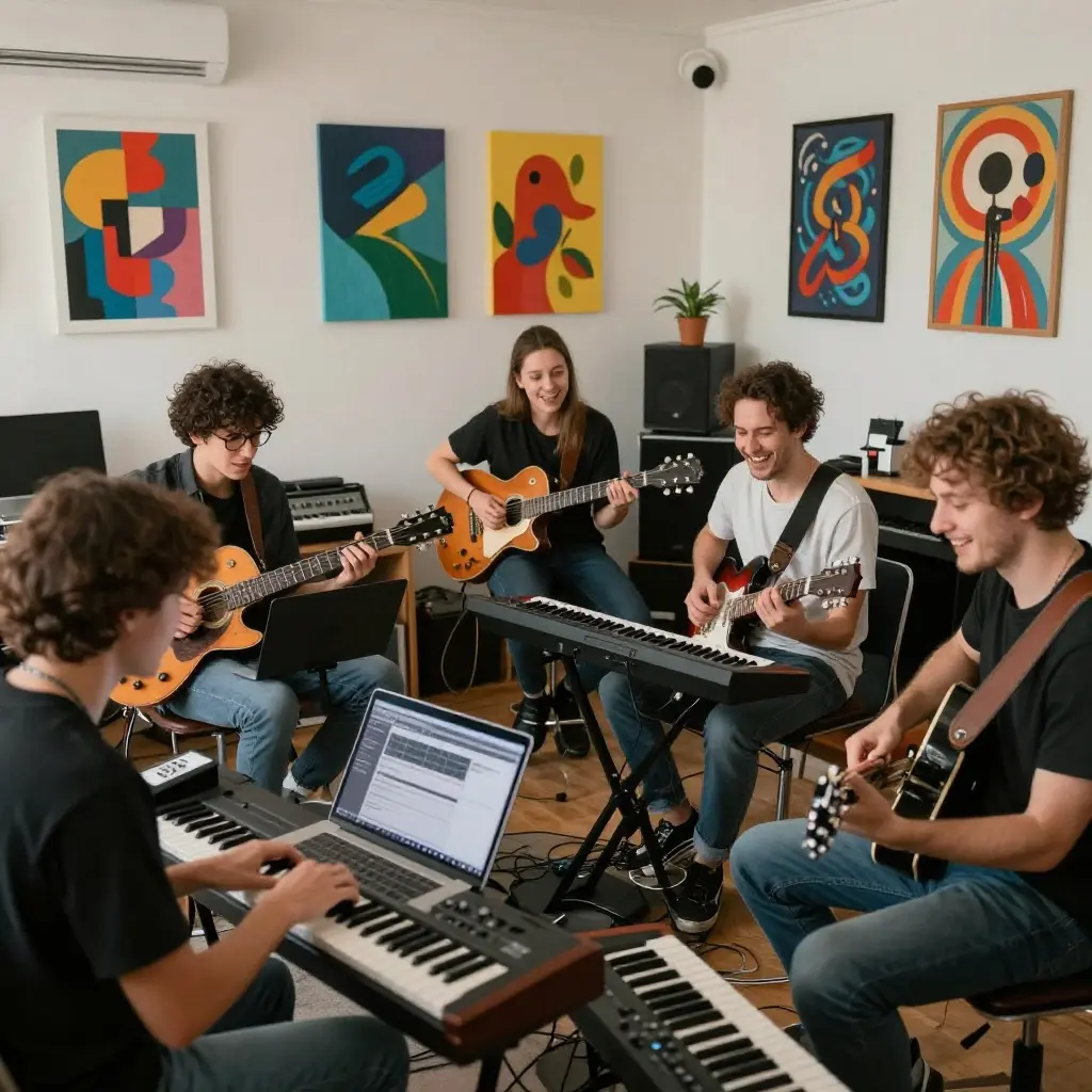 Musicians Creating